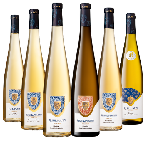 « Découverte de nos Grands Crus d’Alsace » – Coffret 6 bouteilles – Vins d’Alsace