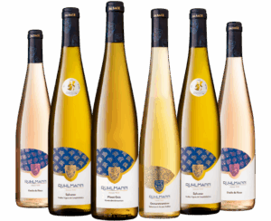 « Douceurs d’Alsace » – Coffret 6 bouteilles – Vins d’Alsace